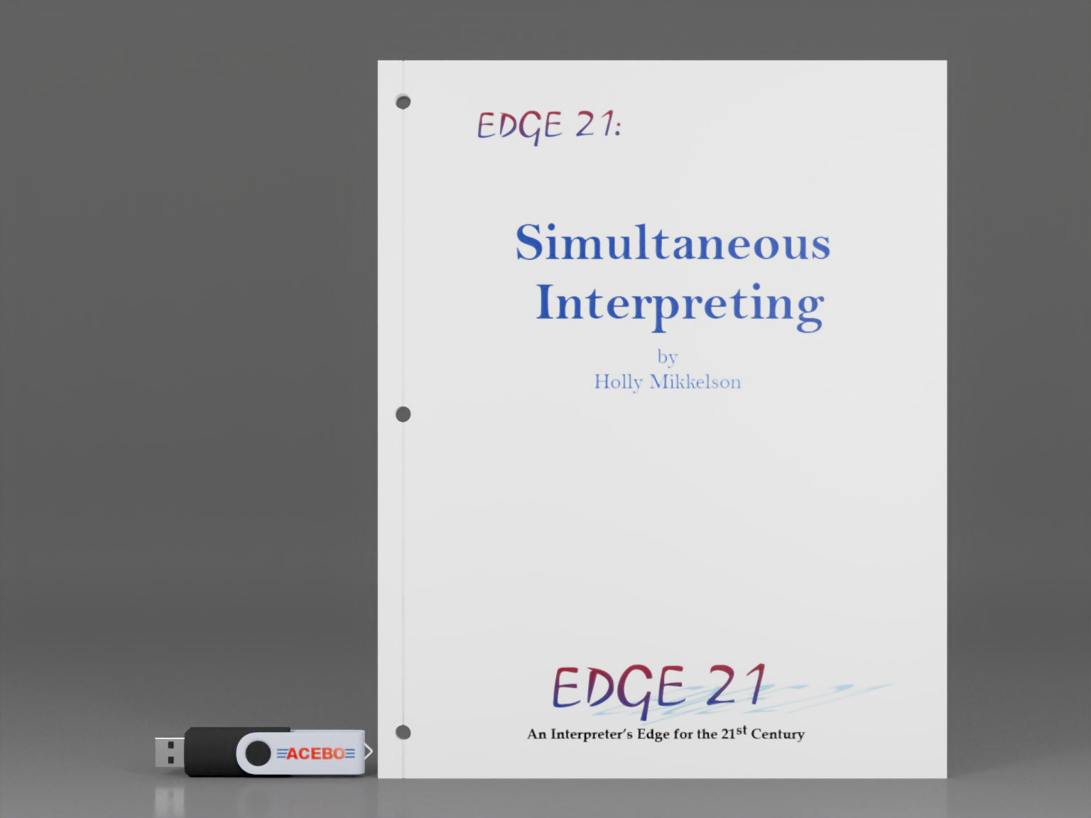 ACEBO — Edge 21: Simultaneous Interpreting